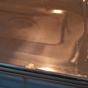 Arçelik Ankastre Buharlı Fırın İç Kısmında Paslanma