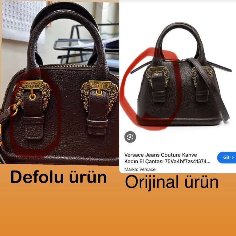 Versace Jeans Çanta Üretim Hatası