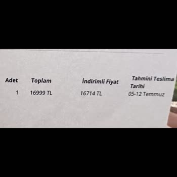 Yanlış Teslimat Tarihi Bilgilendirmesi Ve Vivense Sorumsuzluğu