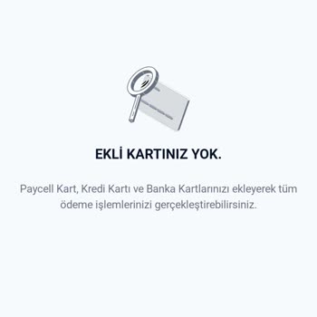 Paycell Kartlarım Yok Olmuş
