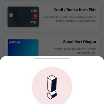 Paycell Kartlarım Yok Olmuş