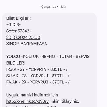 Metro Turizm Ücret İadesi Yapmaması Hk