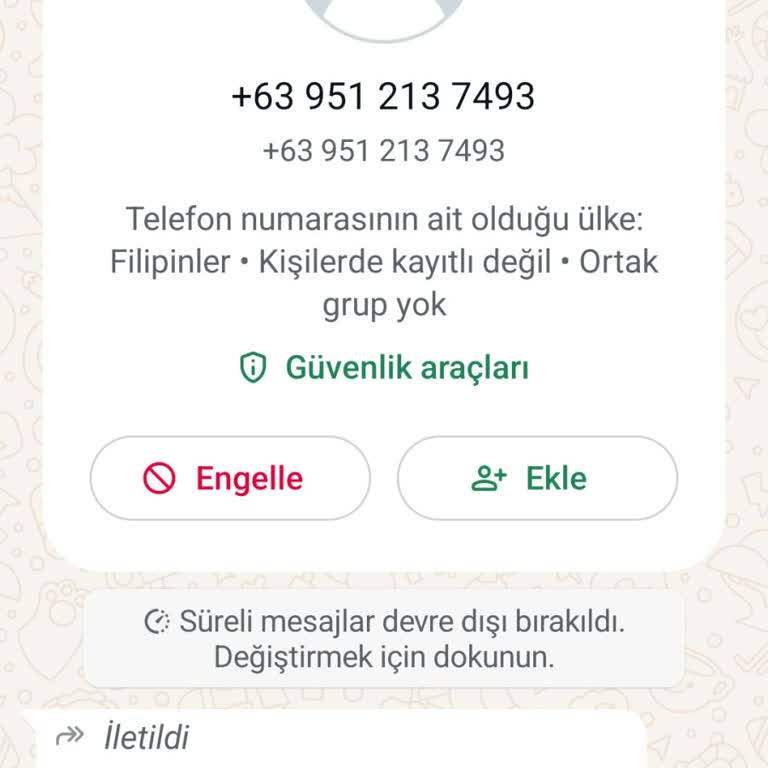 WhatsApp Güvenlik Zafiyeti
