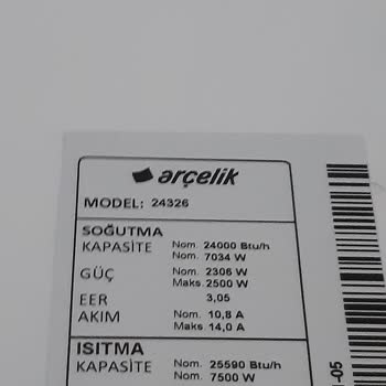 Arçelik Klima Servis Hizmeti