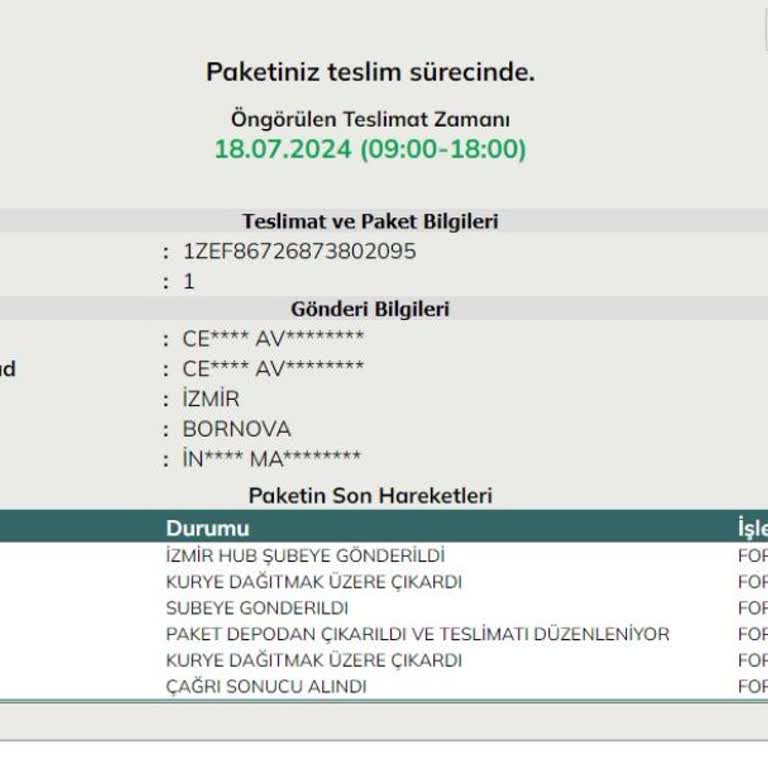 Teknosa'dan Alınan Ürünün UPS Türkiye Tarafından İlgisizliği