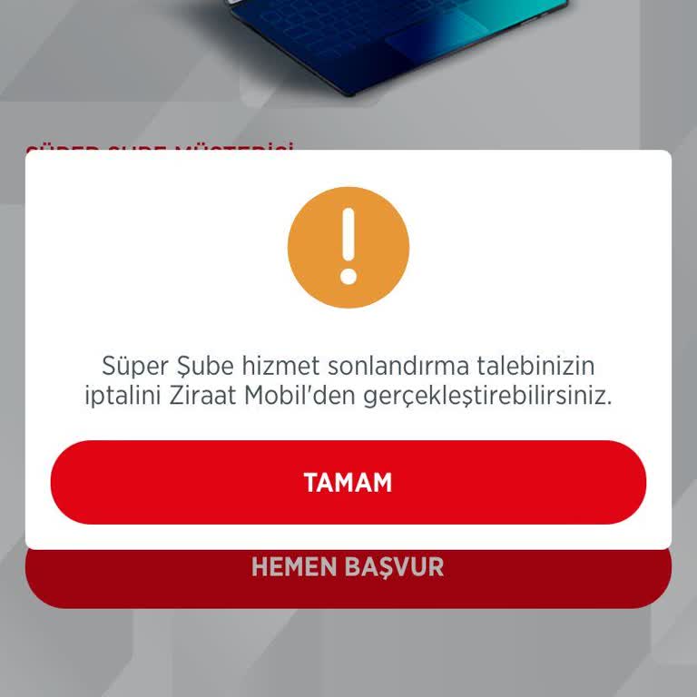 Ziraat Bankası Ziraat Süper Şube Geçemiyorum