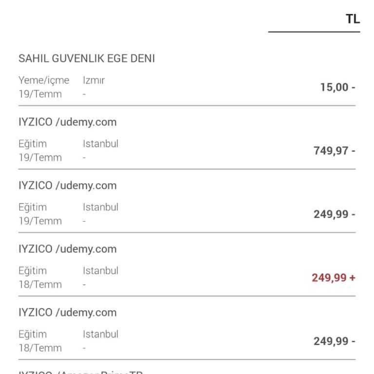 Udemy Ve Iyzico Onaysız Para Çekimi