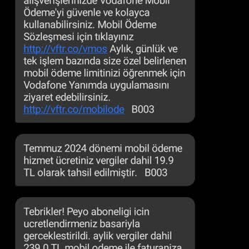 Vodafone Güvenlik Açığı İzinsiz Ücretli Abonelik Yapılıyor