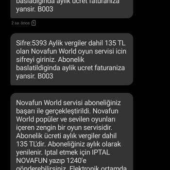 Vodafone Güvenlik Açığı İzinsiz Ücretli Abonelik Yapılıyor