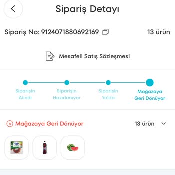 A101 Kapıda Ürünümü Getirmedi