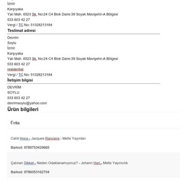 Ucuzkitapal.com Kitap Siparişimi Alamadım