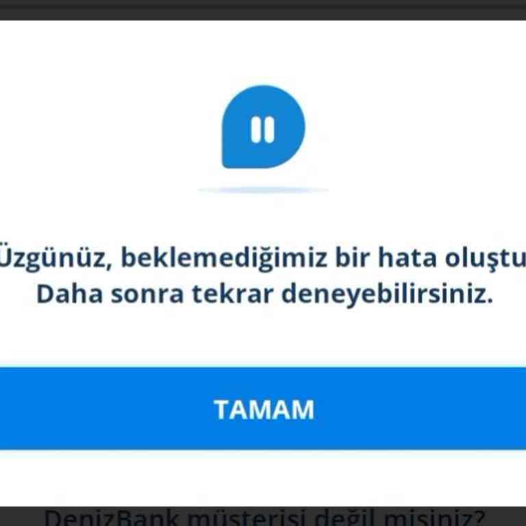 Girilmiyor Denizbank'a Yardim