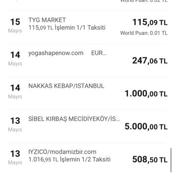 YogaShapeNow 5 Ay Bilgim Olmadan Kartımdan Para Çekmişler