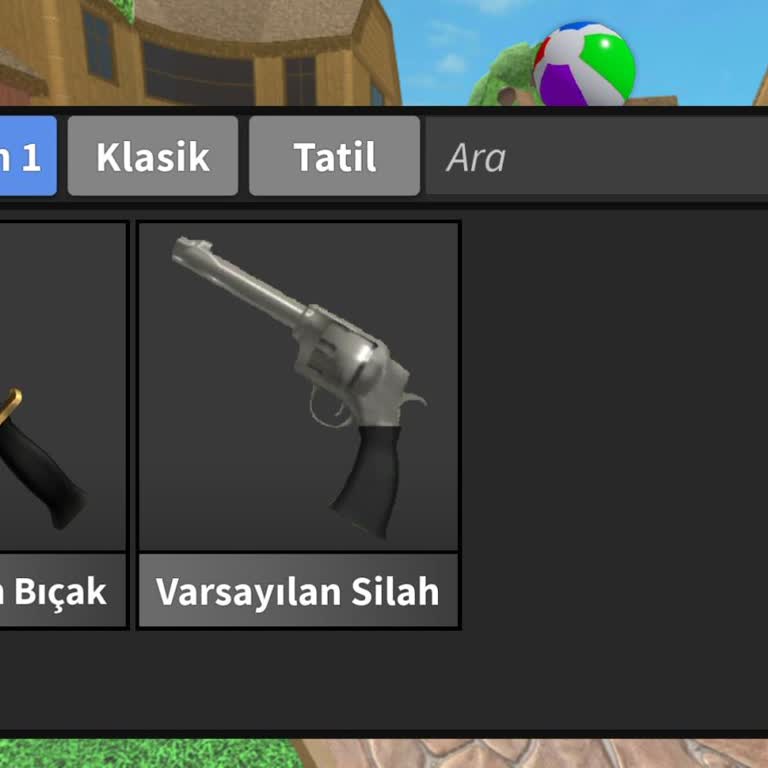 ROBLOX Silahlarım Ve Silahlarım Kayıp