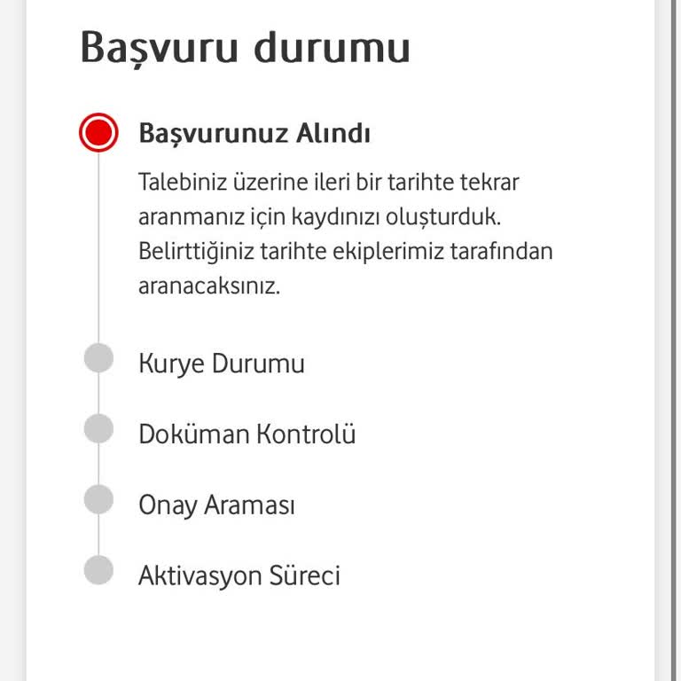 Vodafone Başvuru Sürecinde Yaşanan İletişim Sorunları Ve Mağduriyet