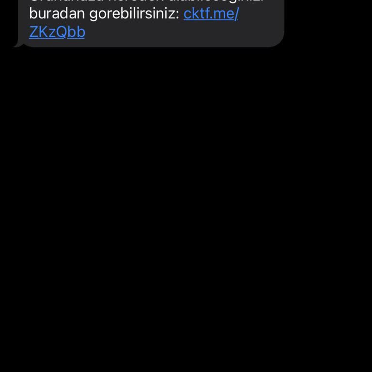 E-ticaret Marka Taklidiyle Dolandırıcılık Gönderilen Link