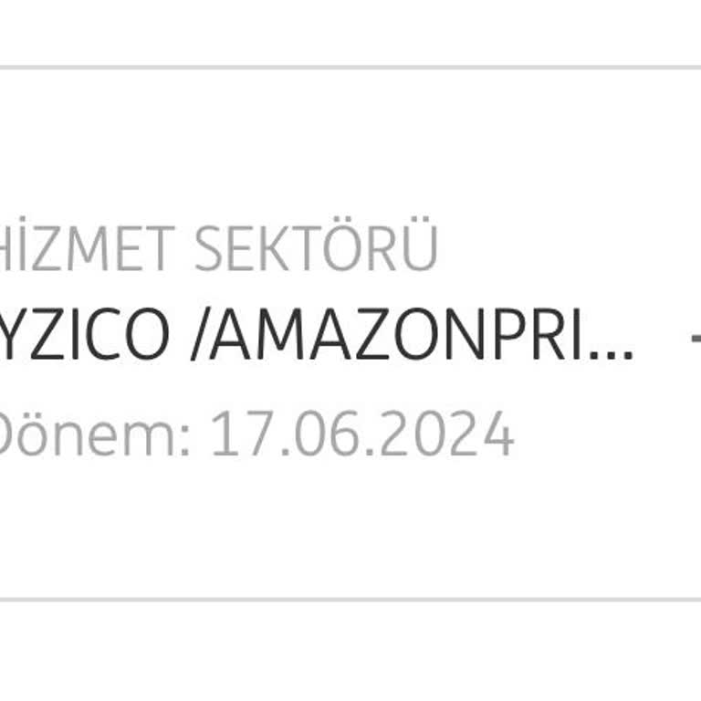 Iyzico Amazon Prime Üye Olmadığım Halde Her Ay Kartımdan Tahsil Ediyor