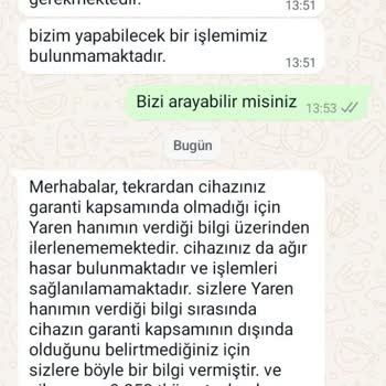 MIEKO Tarafıma İade Ücreti