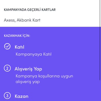 Juzdan Akbank Hediye Chip Parayı Yüklemiyor