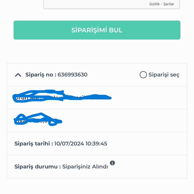 Shopier 10 Gündür Bekliyorum Dönüşünüzü.