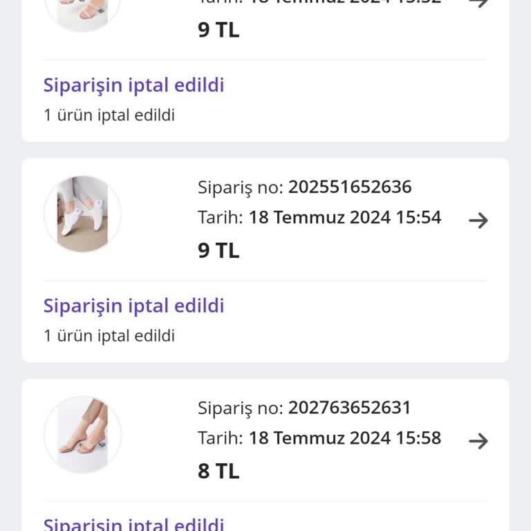 N11 Sipariş İptalinden Sıkıldım