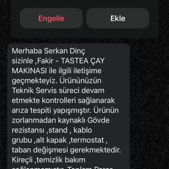 Fakir Markası Sıfır Fiyatı Üzerinde Tamir Parası İstiyor!