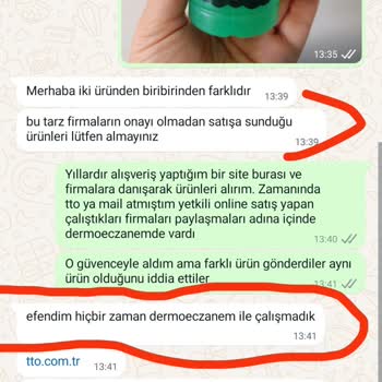 Dermoeczanem Yanlış Ürün Gönderimi Ve Sahte Ürün Şüphesi