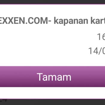 Exxen İzinsiz Kredi Kartından Para Çekilmesi