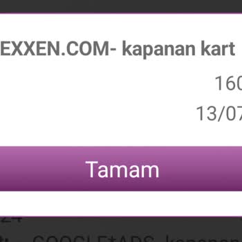 Exxen İzinsiz Kredi Kartından Para Çekilmesi