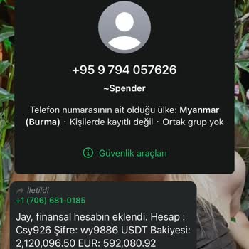 WhatsApp Jay Finansal Hesap Şikayet