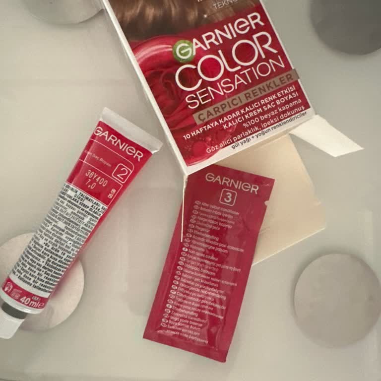 Garnier Boya Setinde Oksidan Çıkmadı