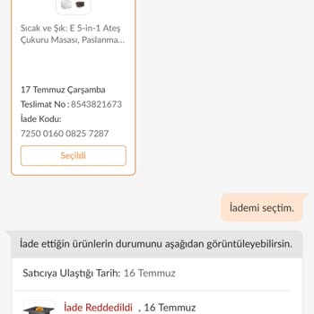 Trendyol İade Kabul Etmiyor Ve Yanlış Ürün Gönderimi
