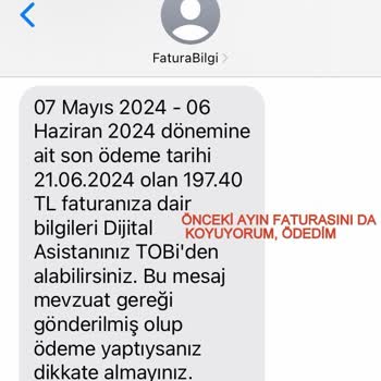 Vodafone Tarafından Kesilen Haksız Fatura!