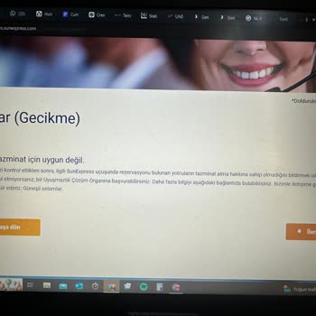 SunExpress Airlines Flight Delay Compensation Request