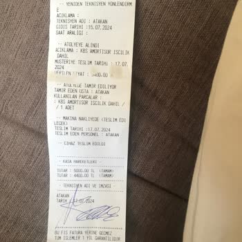 Arçelik Yetkisiz Servis Ve Yüksek Ücret Talebi