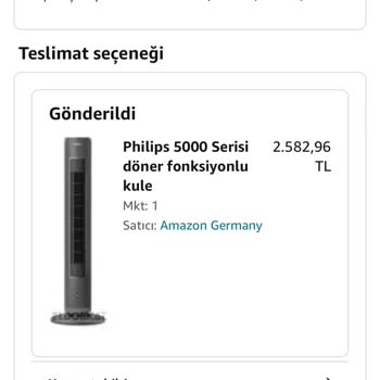 Amazon Dağıtım Bölgesi Dışında Olan Bir Firmaya Siparişimi Verdi!