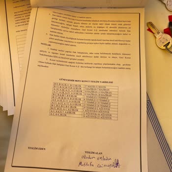 Gazi Konut Anahtar Teslimi Yapılmış Olup Hala Ev Teslim Etmemeleri