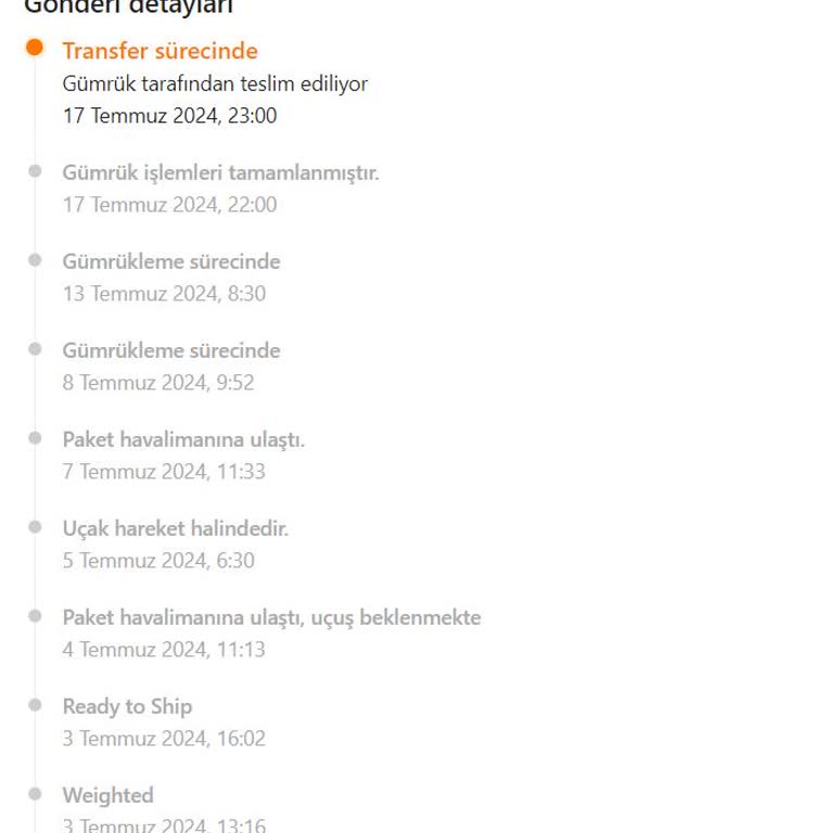 We World Express Ve World Express Kargo Siparişim Teslim Edilmedi