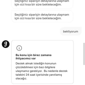 Gardrops Premium Kargoya Vermiyor Ve Cevap Vermiyor