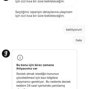 Gardrops Premium Kargoya Vermiyor Ve Cevap Vermiyor