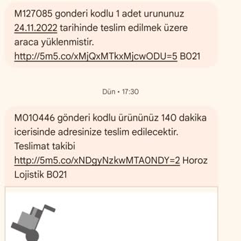 Horoz Lojistik Kargo Teslim Süresi