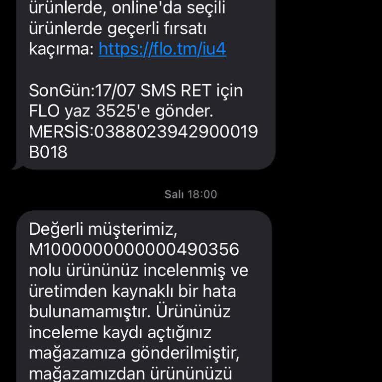 FLO Ayakkabı FLO Adidas Ayakkabı Koku Ve Değişim Sorunu