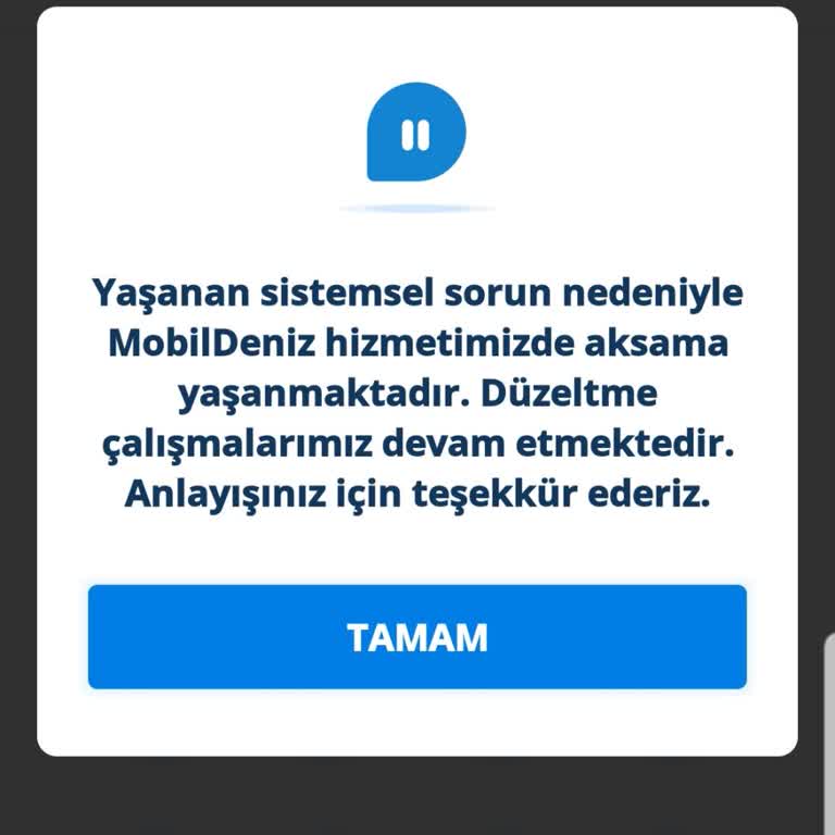 Denizbank Deniz Yatırım Sisteme Erişim Sorunları