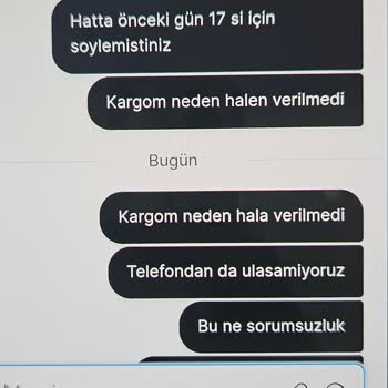 Elbisebul Sitesinin Kargoyu Göndermemesi