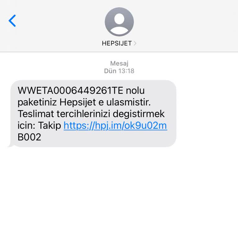 hepsiJET İlgi Alaka Sıfır Firma Muhatabı Yok