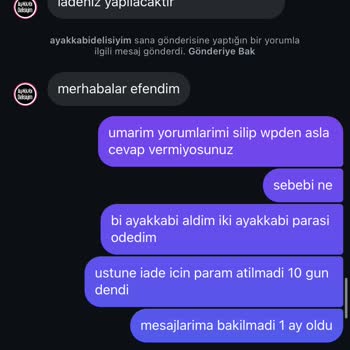 Delisiyim.com İade Paramı Yatırmıyorlar