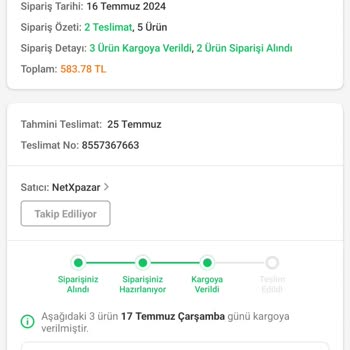 Petitoys Trendyol Satıcı Firması Mağduru