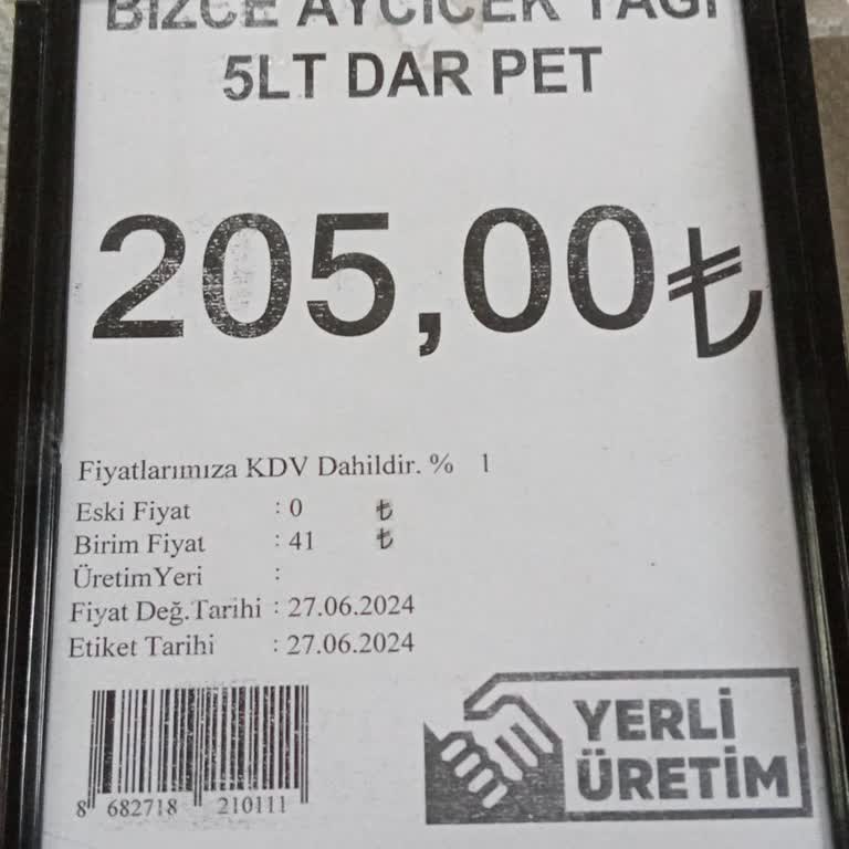 Şehzade Marketler Zinciri Etiket Fiyatı İle Kasa Fiyatı Farklı