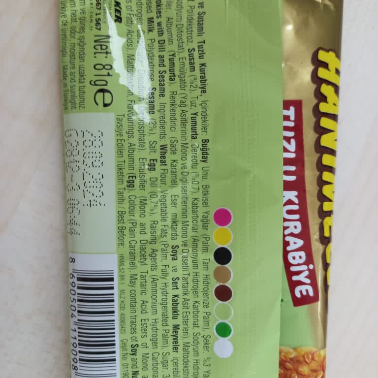 Ülker Hanım Eller Tuzlu Kurabiye De Tereyağ Aroma Sorunu