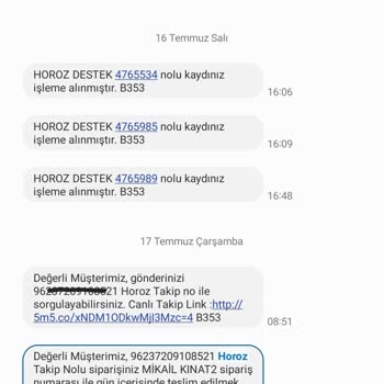 Horoz Lojistik Tarafından Mağdur Edildim